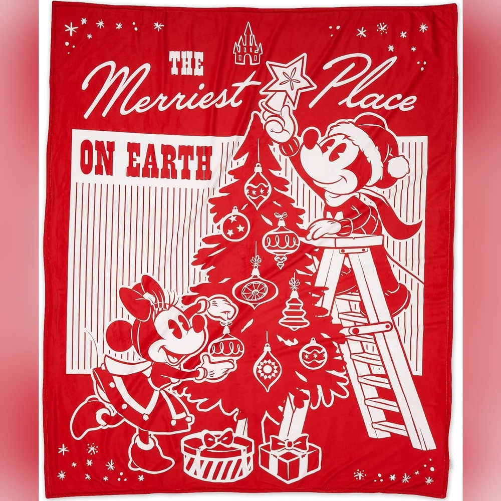 Disney Christmas Fleece Blanket